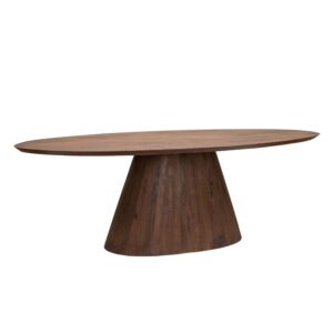 Premana Eetkamertafel bruin ovaal 220 cm