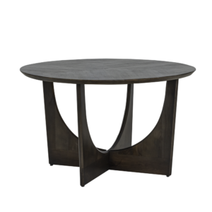 Fermo Eetkamertafel rond olijfbruin 130 cm