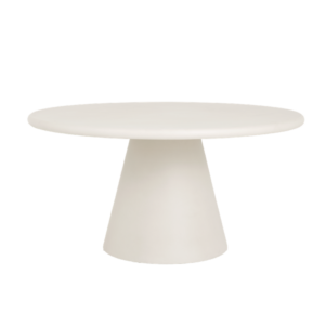 Mello Eetkamertafel rond wit 130 cm